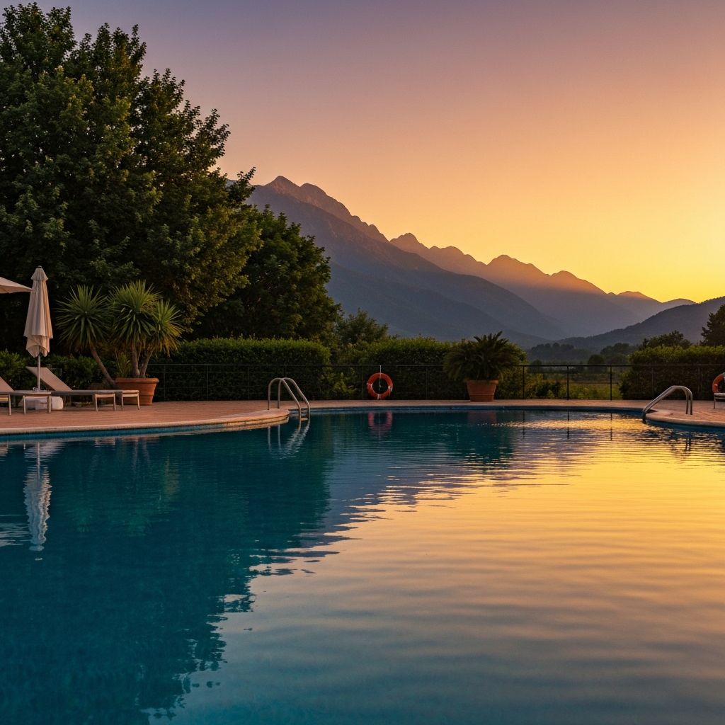 Atardecer en la Finca